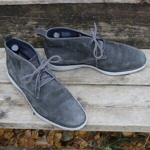 Cole Haan Blue-Gray Suede Chukka, Men's 10.5 M, EUC
